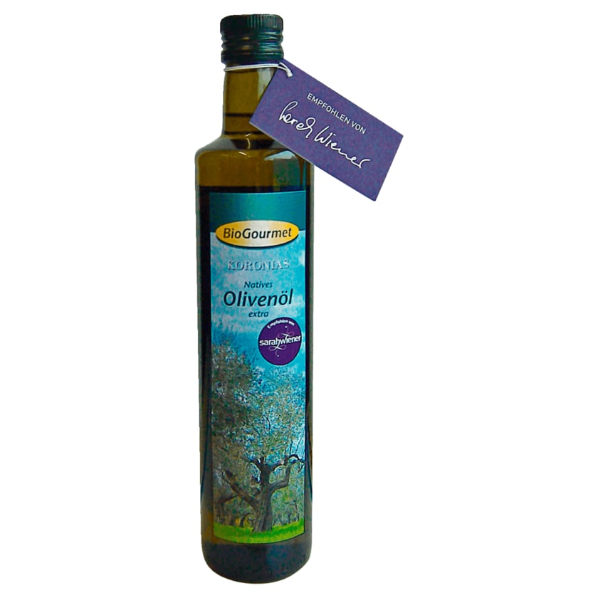 BioGourmet Koronias griechisches Olivenöl 500ml